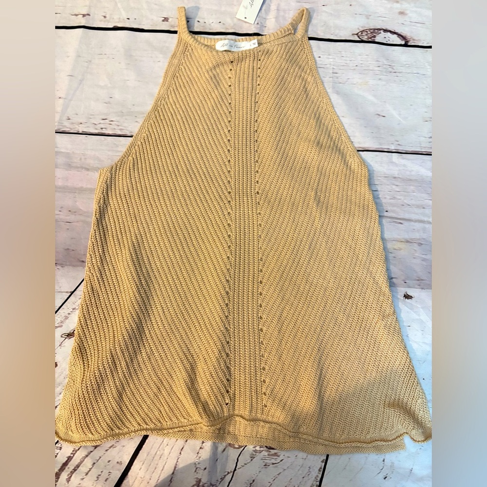 Nwt All in Favor tank knit
